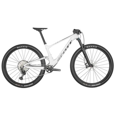 bicicleta scott spark rc team white